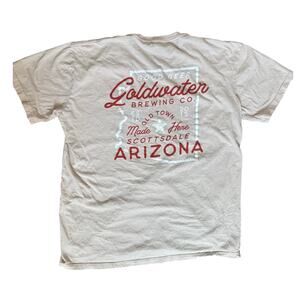 Goldwater Brewing Co Arizona T-Shirt - Light Pink - Men's Large - Scottsdale